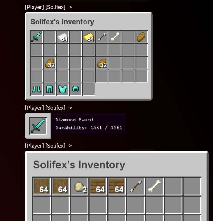 Share items and inventories as rendered images in Discord